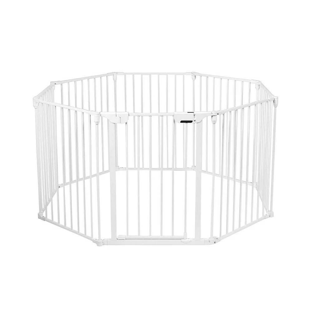 商品Costway|8 Panel Baby Safe Metal Gate Play Yard,价格¥895,第1张图片