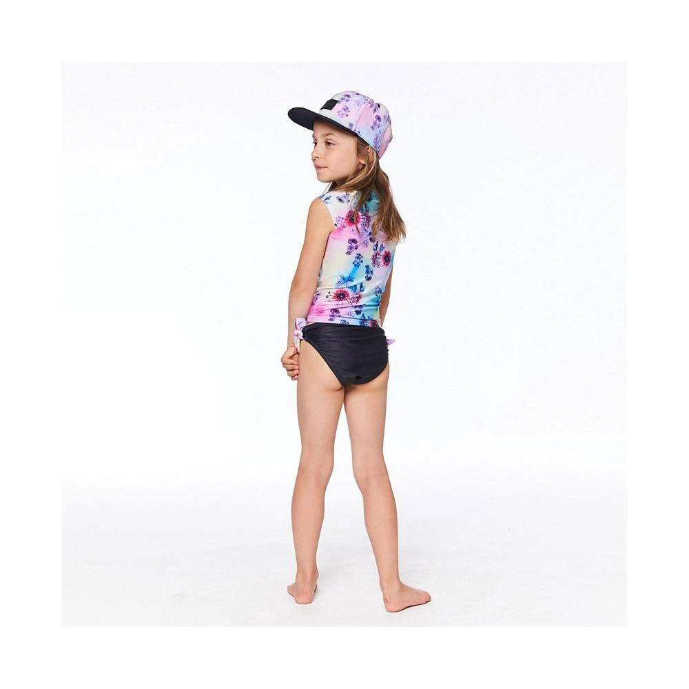 商品Deux par Deux|Girl Printed Two Piece Rashguard Multicolor Flowers - Toddler|Child,价格¥172,第3张图片详细描述