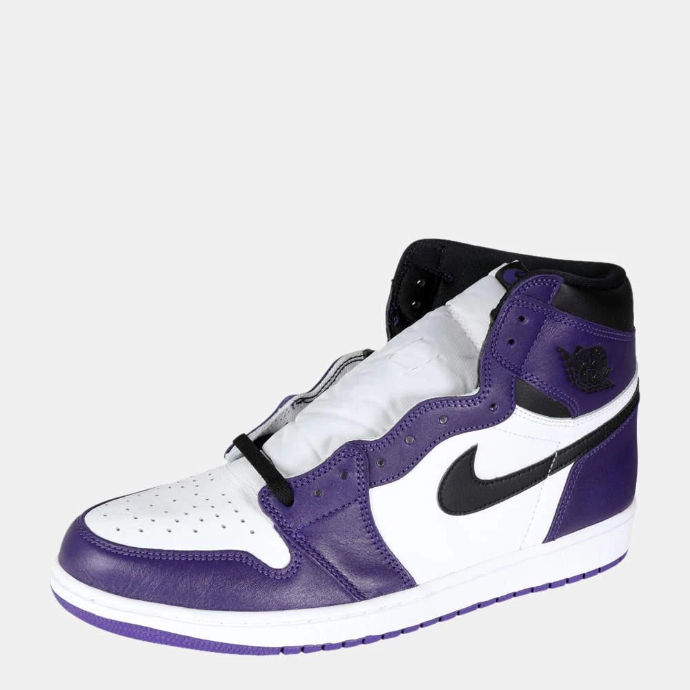 商品[二手商品] Jordan|Air Jordan 1 Retro High OG 'Court Purple 2.0' Sneakers (12 US) EU 45,价格¥2924,第2张图片详细描述