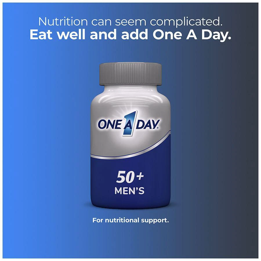 商品One A Day|Mens 50+ Multivitamin,价格¥226,第3张图片详细描述