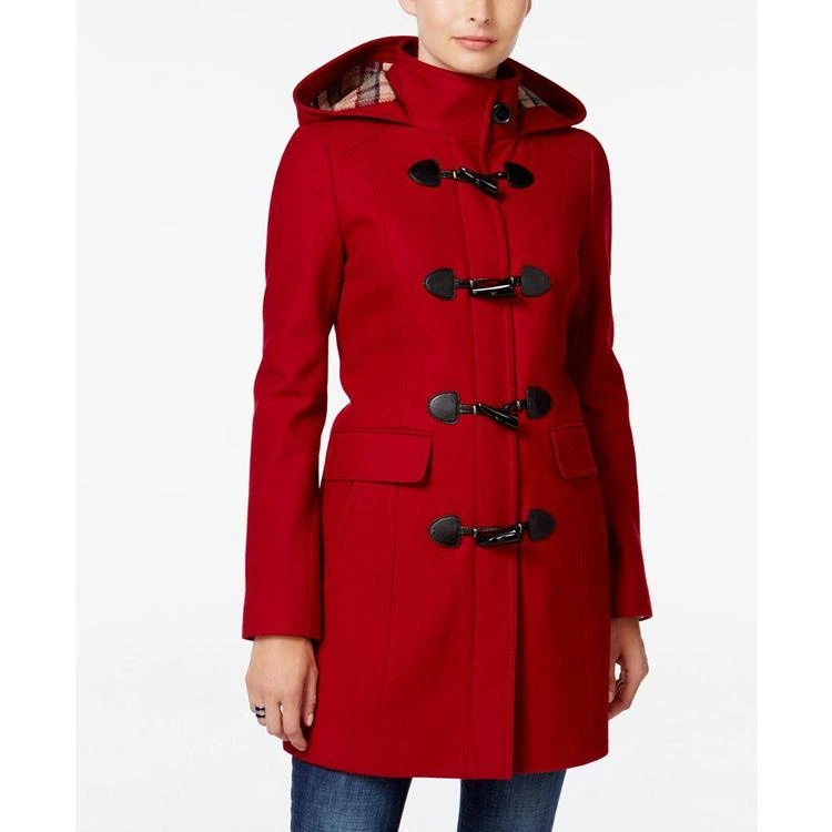 商品Tommy Hilfiger|Hooded Toggle Coat,价格¥1123,第1张图片