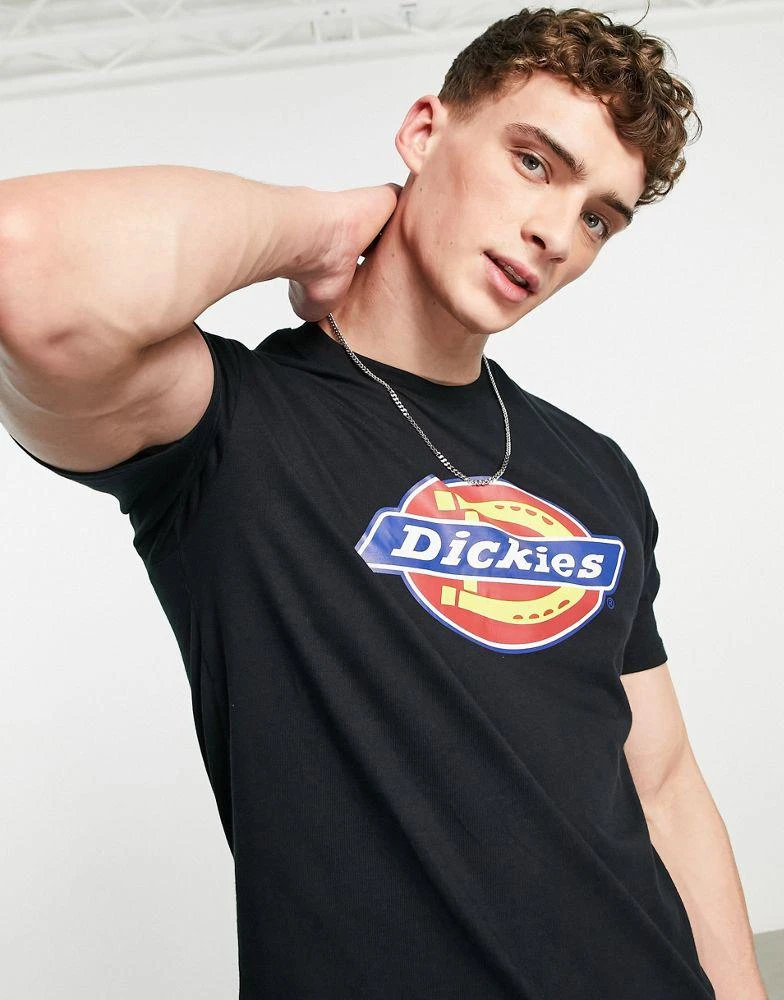 商品DICKIES|Dickies Horseshoe Icon Logo t-shirt in black,价格¥144,第4张图片详细描述