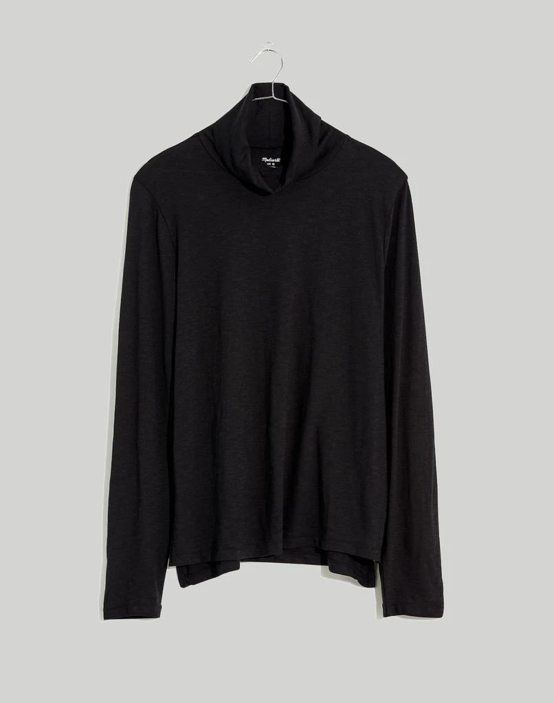 商品Madewell|Whisper Cotton Turtleneck Tee,价格¥80,第4张图片详细描述