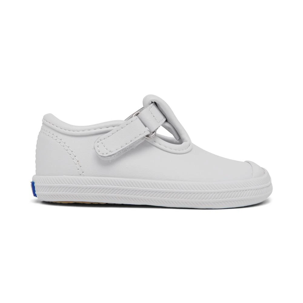 商品Keds|Baby Girls' Champion Originals T-Strap Slip-On Casual Sneakers from Finish Line,价格¥150,第2张图片详细描述