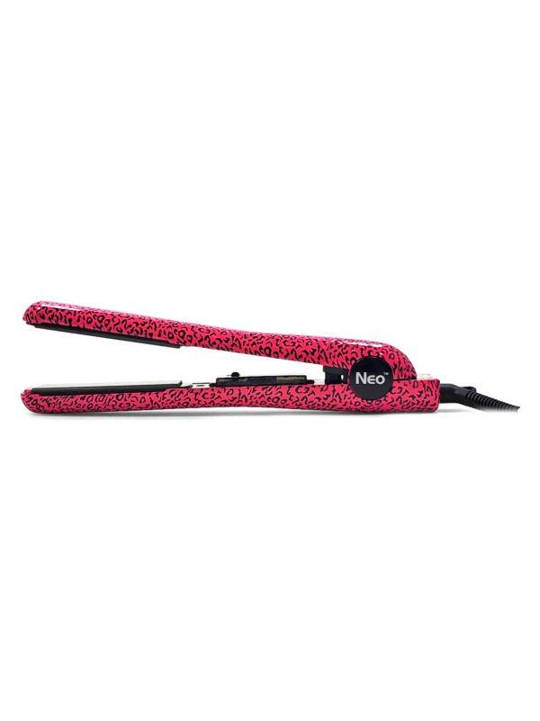 商品NEO|1.25" Leopard Print Ceramic Pro Flat Iron,价格¥636,第2张图片详细描述