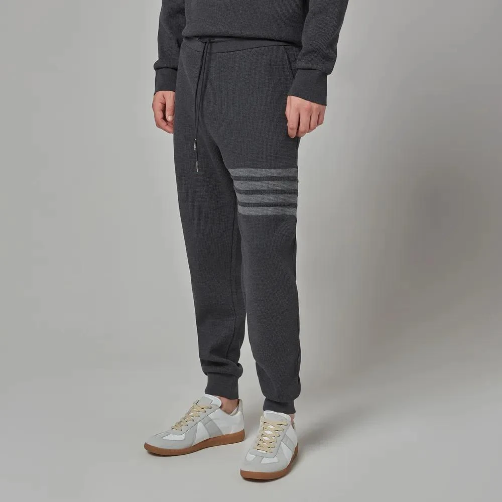 商品Thom Browne|Thom Browne Men's Four-Bar Waffle Knit Sweatpants,价格¥4159,第1张图片