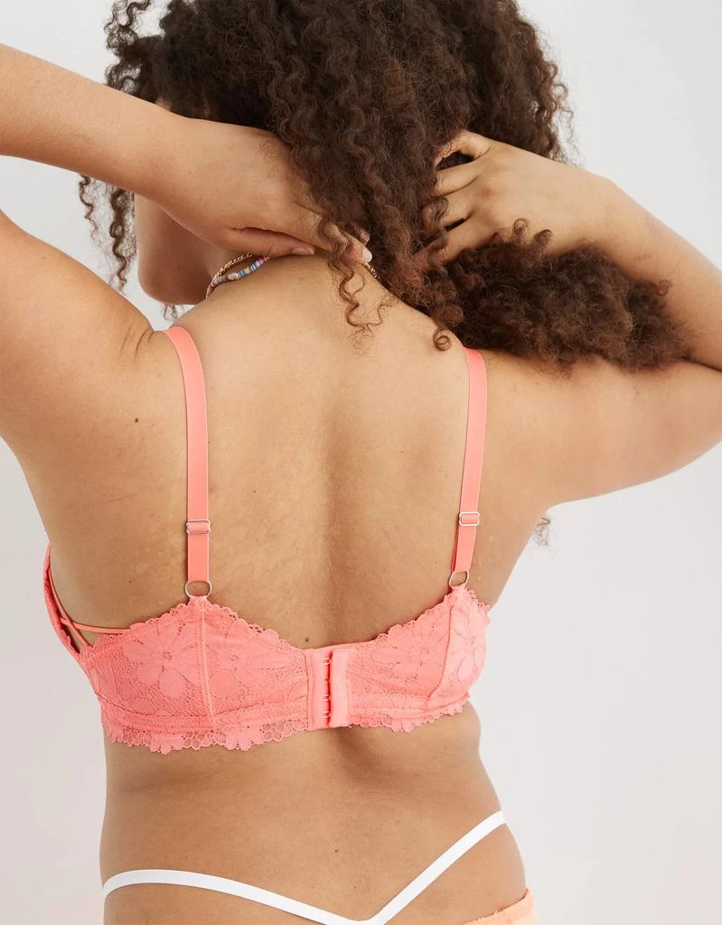 商品Aerie|Aerie Rebel Lace Triangle Bralette,价格¥106,第4张图片详细描述