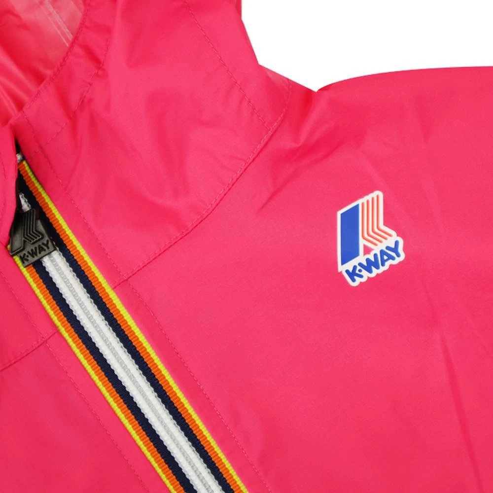 商品K-Way|Pink Windbreaker Hooded Jacket,价格¥233,第2张图片详细描述