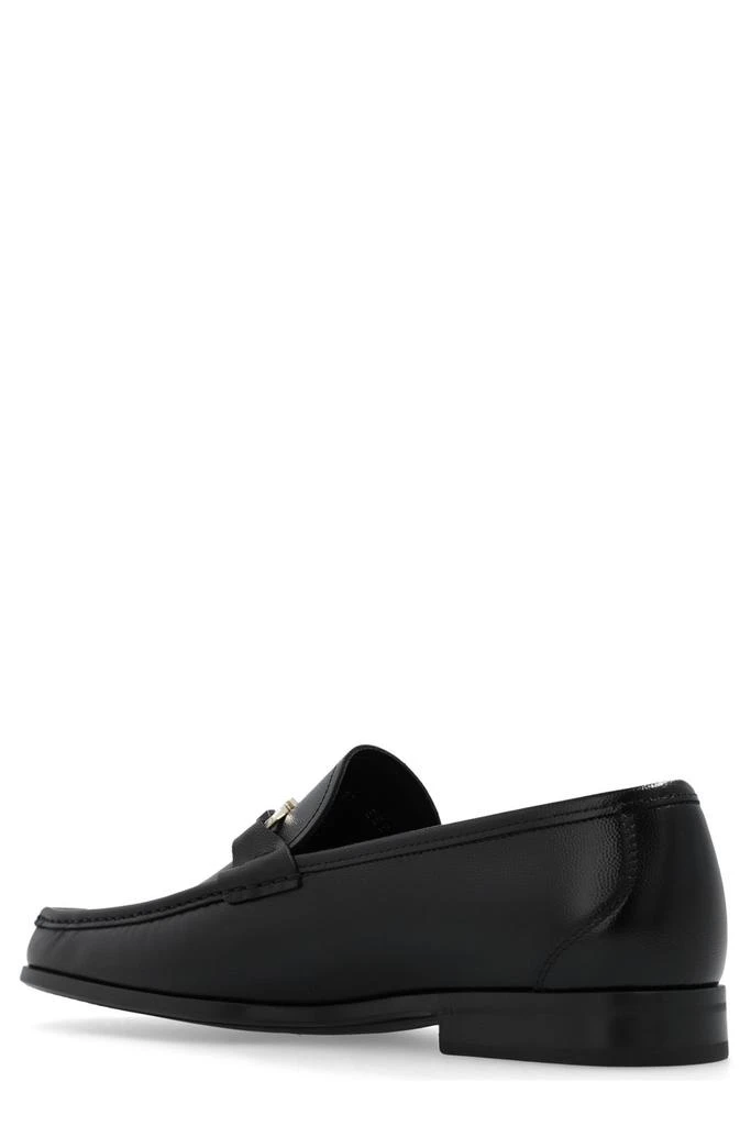 商品Salvatore Ferragamo|Ferragamo Gancini-Plaque Slip-On Loafers,价格¥4442,第3张图片详细描述