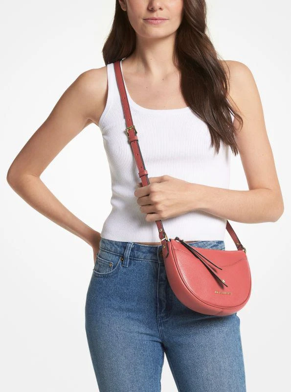商品Michael Kors|女式 Dover系列 小号皮革斜挎包,价格¥2985,第3张图片详细描述