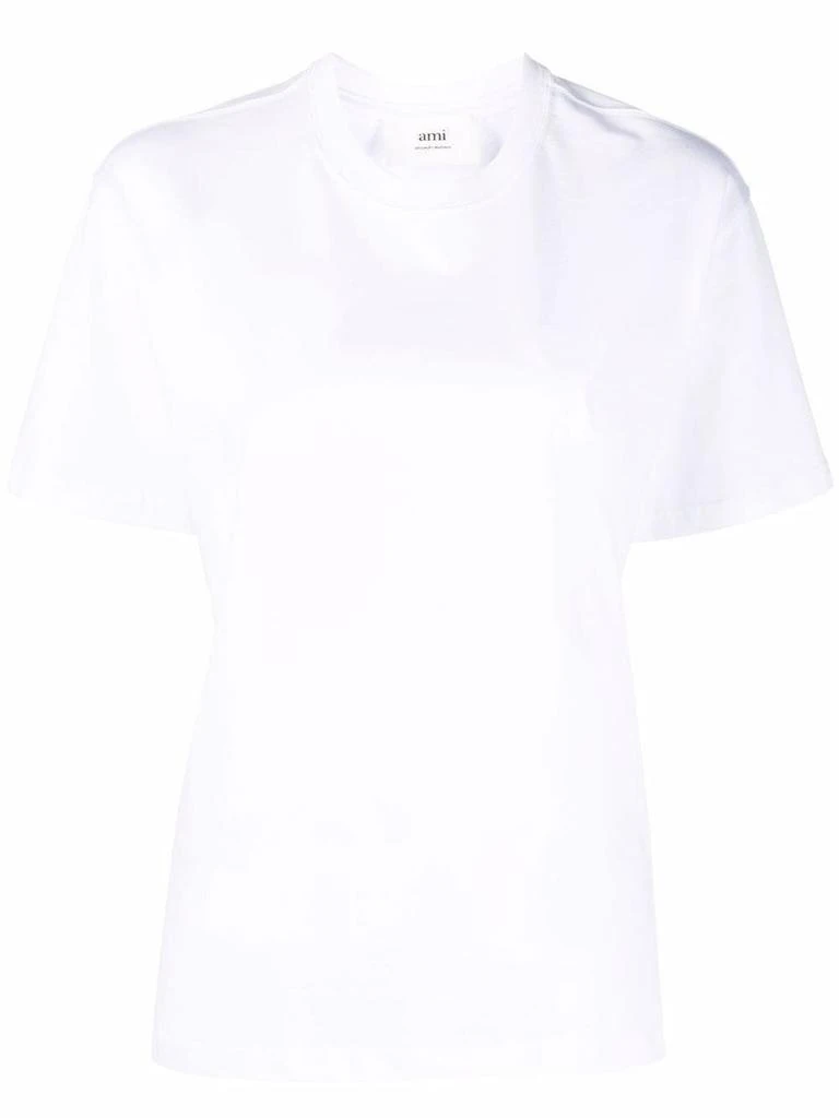 商品AMI|AMI PARIS - Organic Cotton T-shirt With Logo,价格¥1517,第1张图片