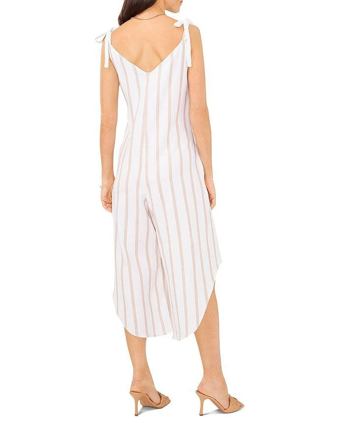 商品Vince Camuto|Tie Shoulder Linen Blend Jumpsuit,价格¥222,第2张图片详细描述