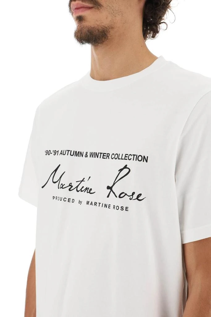 商品Martine Rose|LOGO LETTERING T-SHIRT,价格¥617,第5张图片详细描述