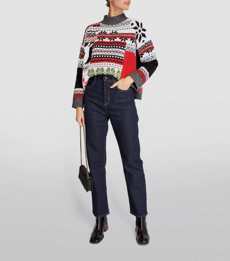 商品Weekend Max Mara|Fair Isle Sweater,价格¥2206,第2张图片详细描述