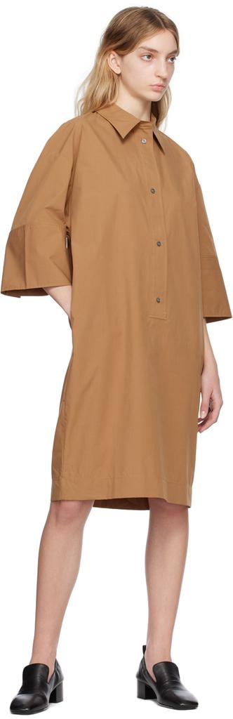 Tan Albion Midi Dress商品第4张图片规格展示