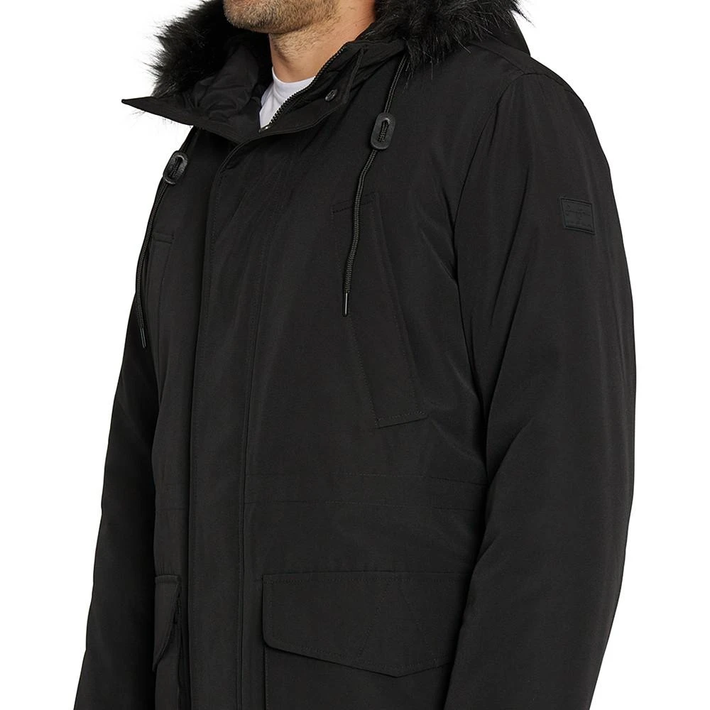 商品Sean John|Men's Utility Parka with Faux-Fur Trimmed Hood,价格¥745,第3张图片详细描述