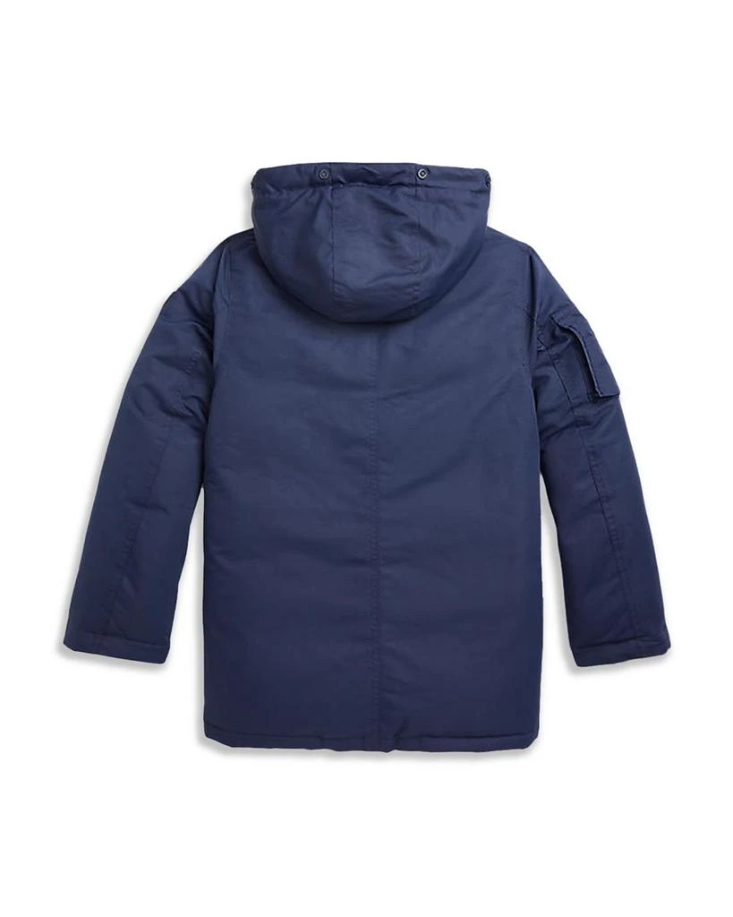 商品Ralph Lauren|Boys' Water Resistant Down Parka - Little Kid, Big Kid,价格¥976,第3张图片详细描述