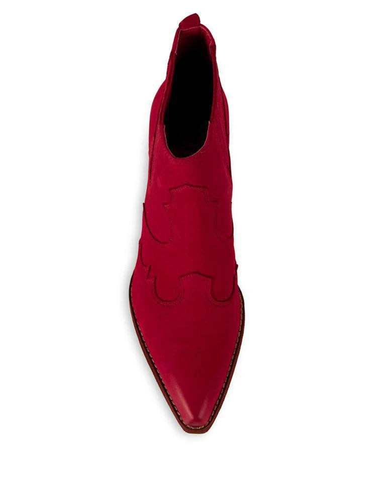 商品Sam Edelman|Winona Western Leather Booties,价格¥363,第5张图片详细描述
