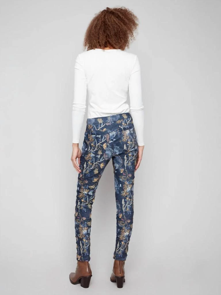 商品CHARLIE B|Charlie B - Printed Crinkle Suede Pull-on Jogger Pants,价格¥598,第2张图片详细描述