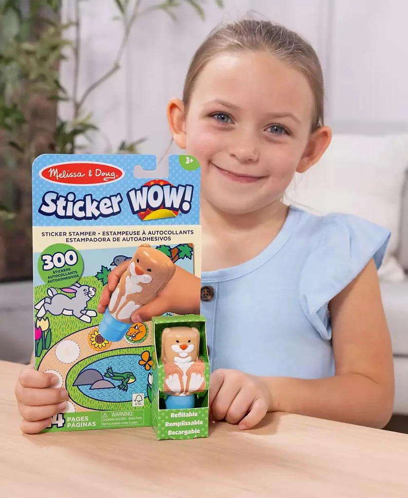 商品Melissa & Doug|Sticker WOW Bunny Bundle,价格¥114,第4张图片详细描述