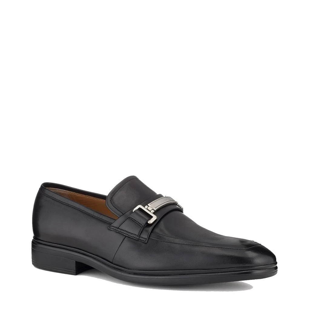 商品Bally|NEW Bally Nepty Men's 6404190 Black Slip-On Loafers,价格¥2154,第1张图片