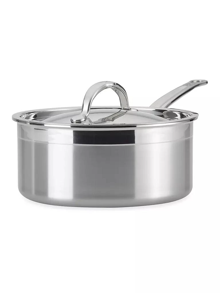 商品Hestan|Probond Professional Clad Stainless Steel Covered Saucepan,价格¥1949,第1张图片