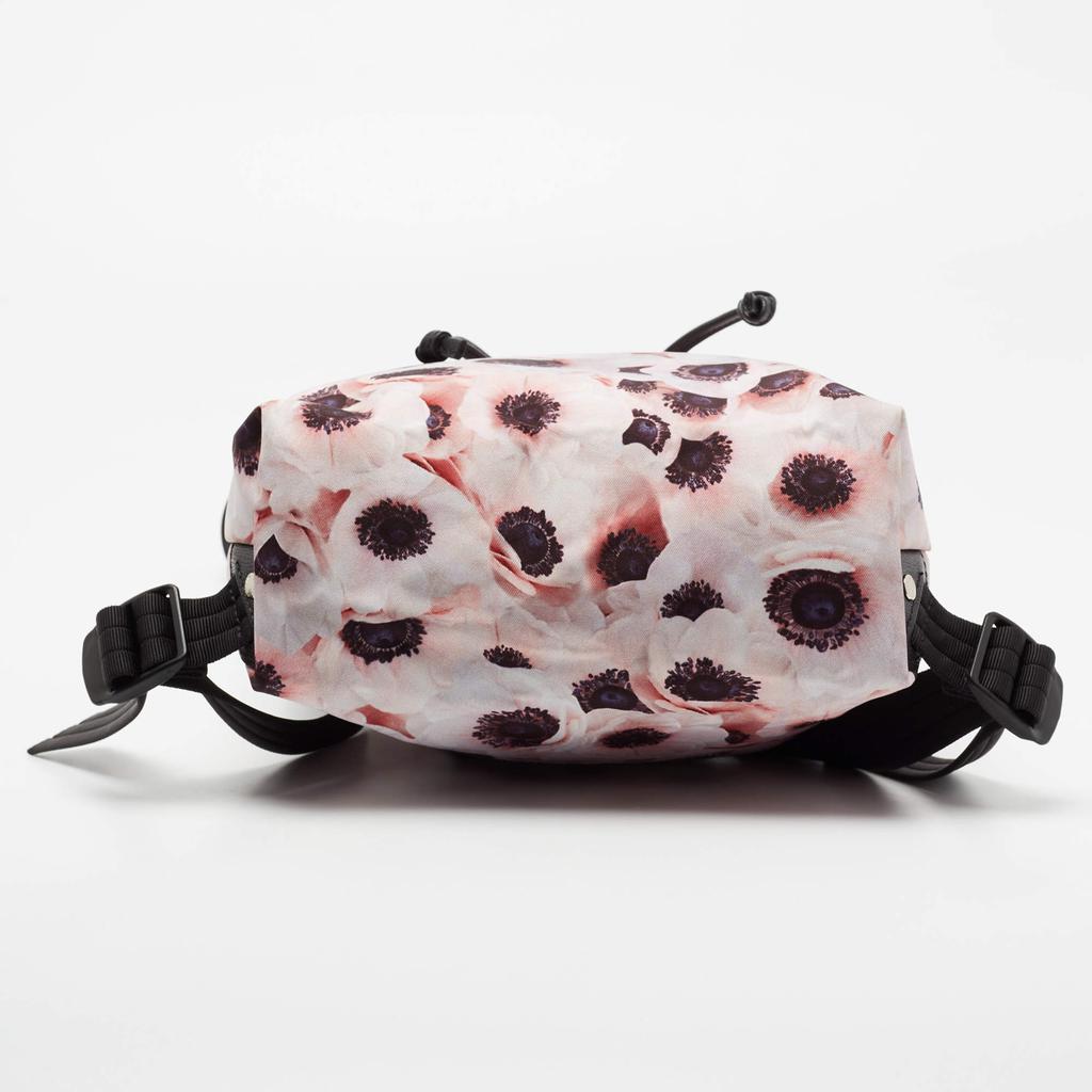 Longchamp Multicolor Floral Print Nylon and Leather Le Pliage Drawstring Backpack商品第6张图片规格展示