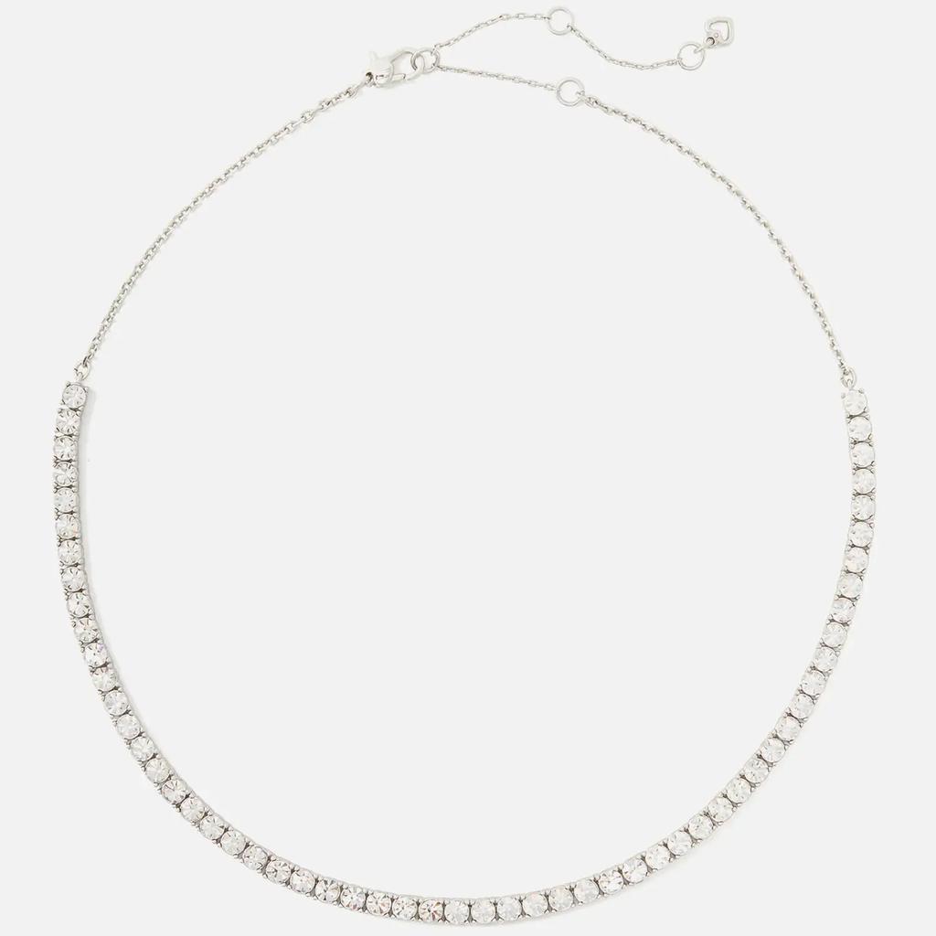 Kate Spade New York Women's Tennis Necklace - Clear/Silver商品第1张图片规格展示