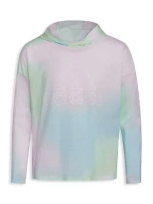 商品Adidas|Little Girl’s & Girl’s Logo Tie Dye Hoodie,价格¥170,第1张图片