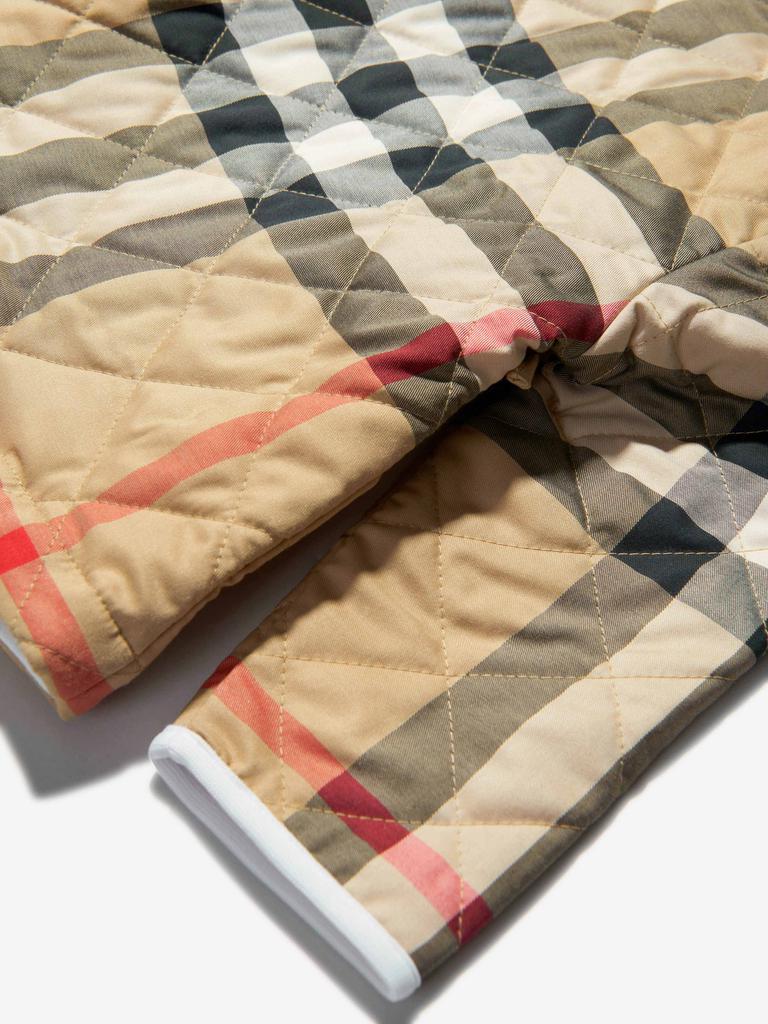 商品Burberry|Burberry Beige Baby Unisex Quilted Jacket,价格¥1635,第4张图片详细描述
