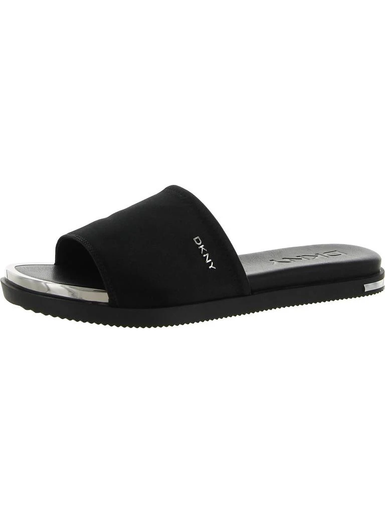 商品DKNY|Briley Womens Metal Square Toe Pool Slides,价格¥247,第1张图片