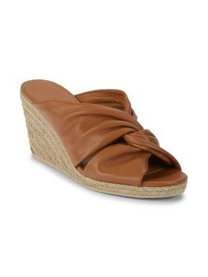 商品Vince|Sylvia Knotted Espadrille Wedge Sandals,价格¥670,第2张图片详细描述