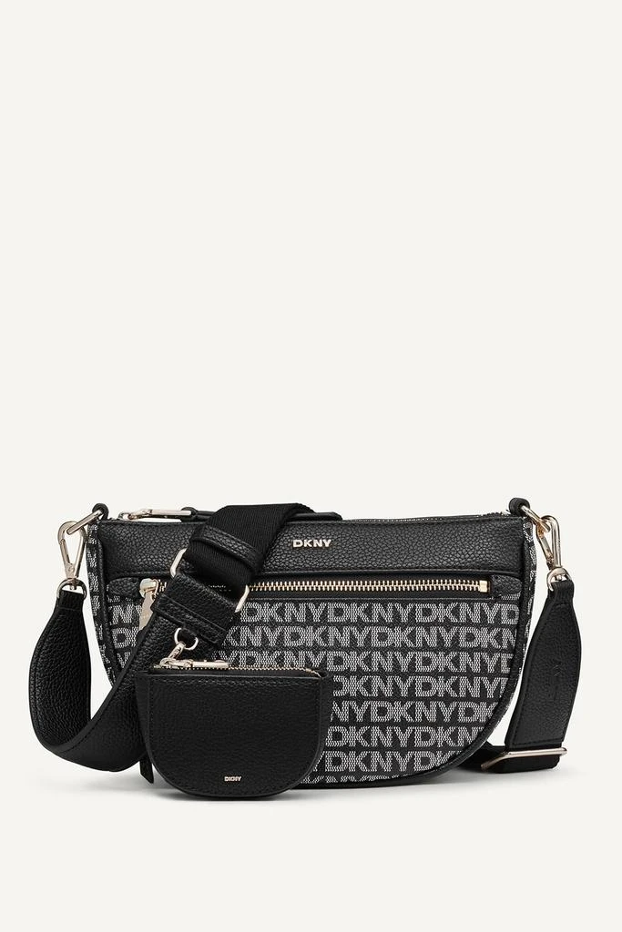 商品DKNY|ZOIE LOGO PANELED CROSSBODY BAG,价格¥812,第1张图片