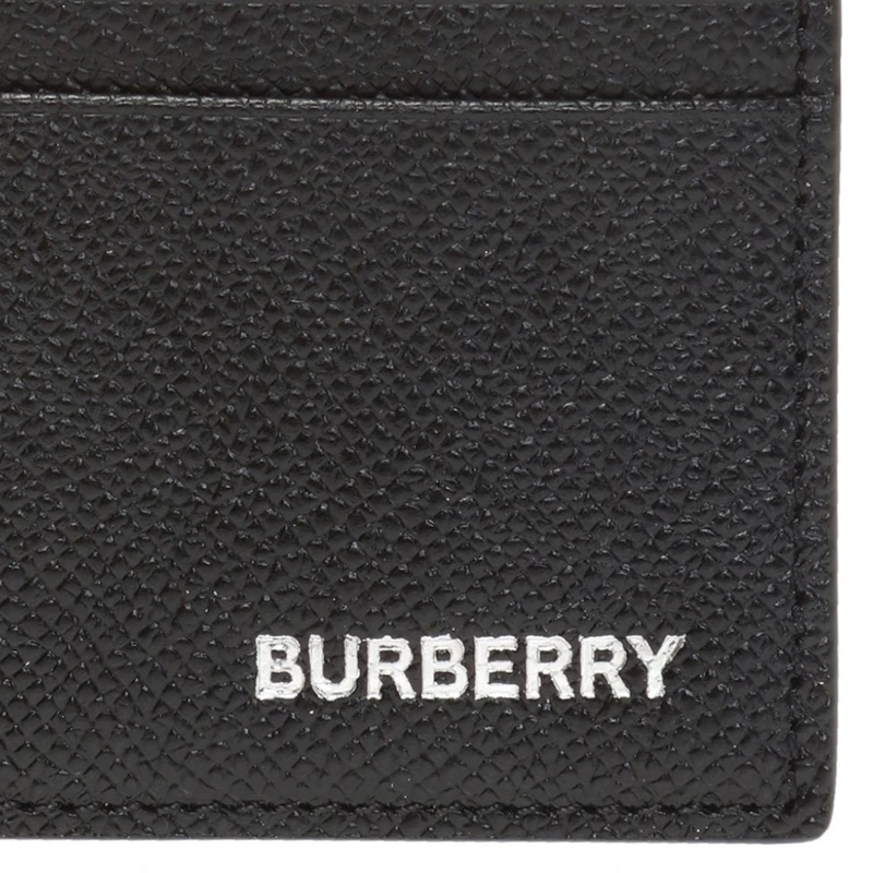 BURBERRY 男士黑色小牛皮钱包 8014665 商品