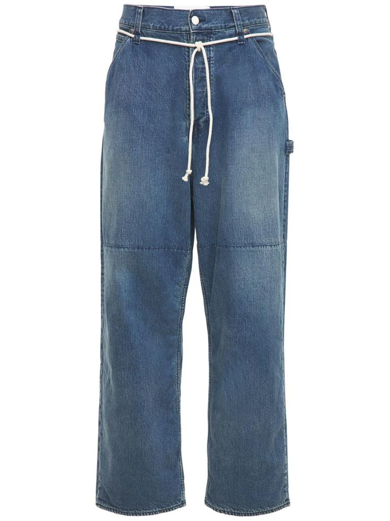 商品Ambush|Oversized Cotton Denim Jeans,价格¥1679,第1张图片