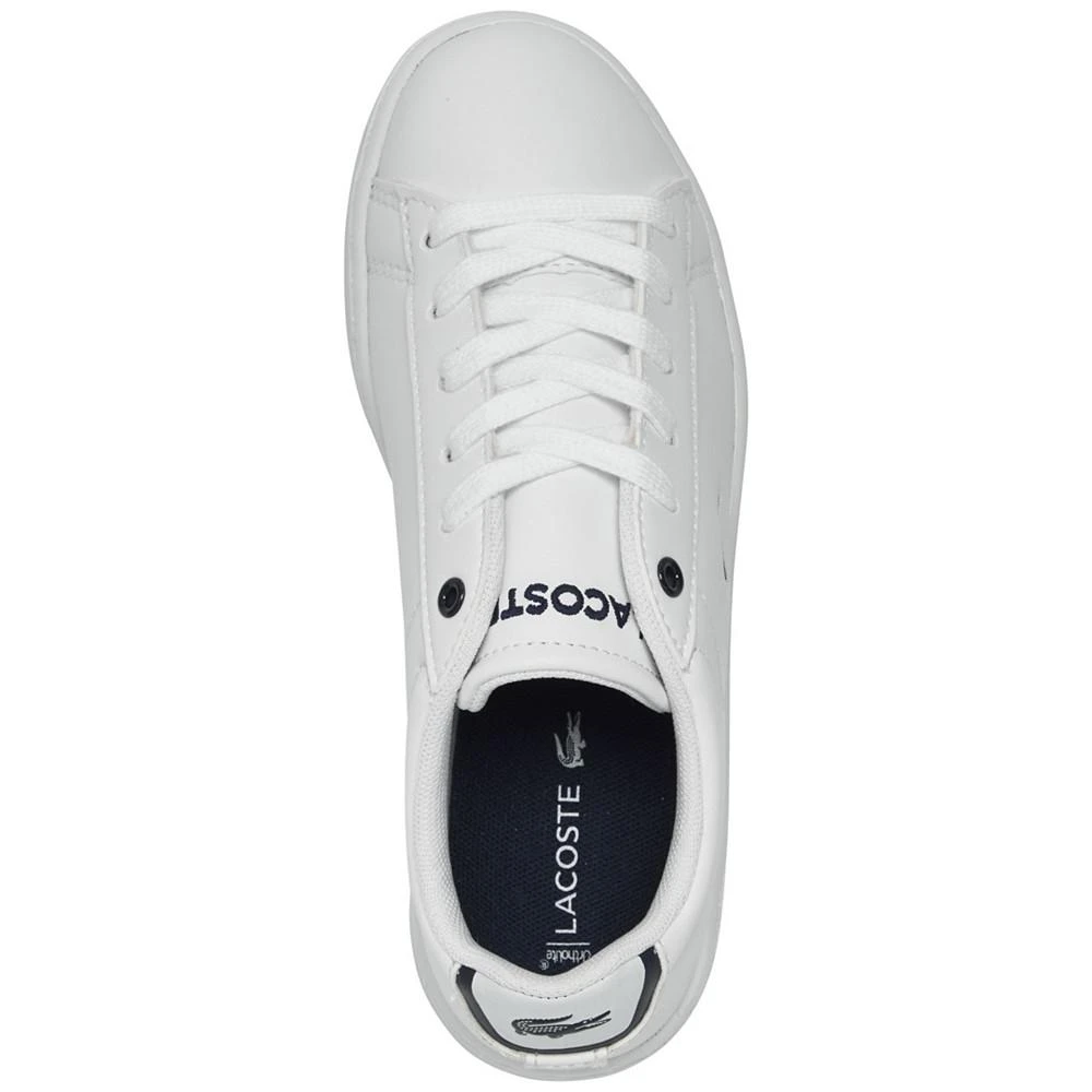 商品Lacoste|Little Kids Carnaby EVO Casual Sneakers from Finish Line,价格¥374,第4张图片详细描述