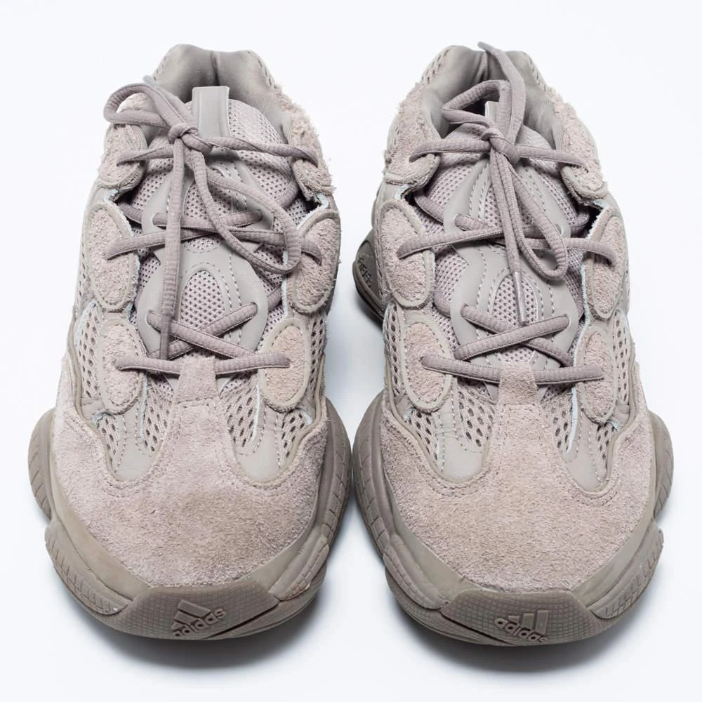 商品[二手商品] YEEZY|Yeezy x Adidas Ash Grey Mesh and Suede Yeezy 500 Sneakers Size 42,价格¥1516,第3张图片详细描述
