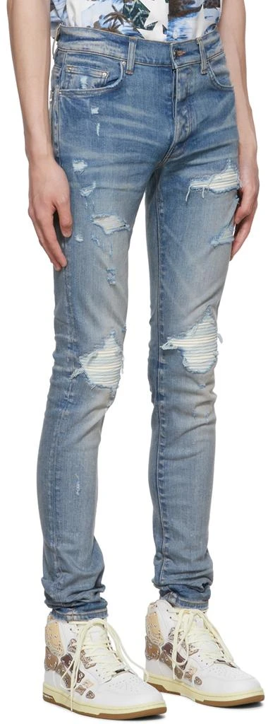 商品AMIRI|Blue MX1 Ultra Suede Jeans,价格¥9193,第2张图片详细描述