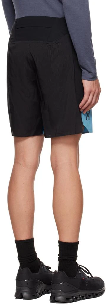 商品On|Blue & Black Lightweight Shorts,价格¥358,第3张图片详细描述