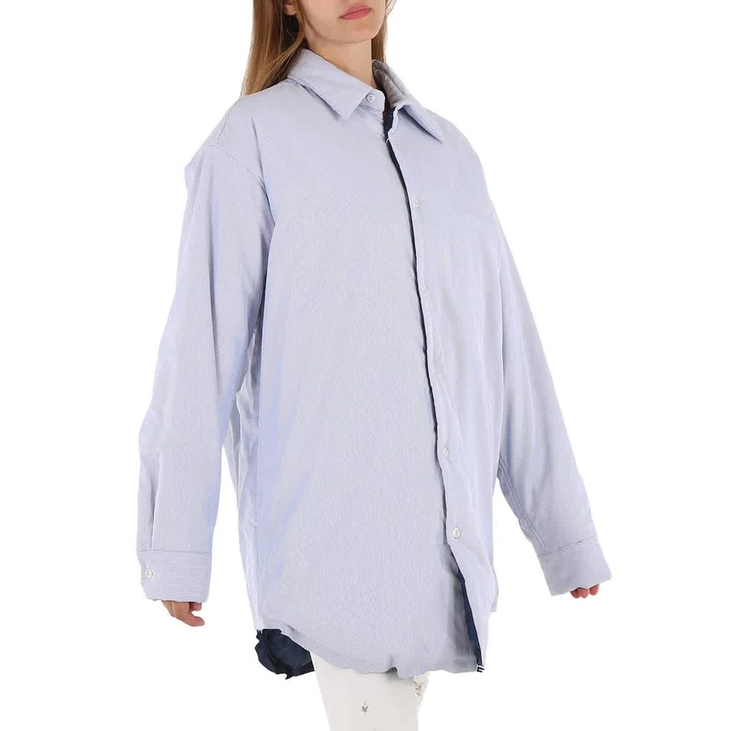 商品MAISON MARGIELA|Maison Margiela Oversized Striped Long Sleeve Cotton Shirt,价格¥2527,第2张图片详细描述