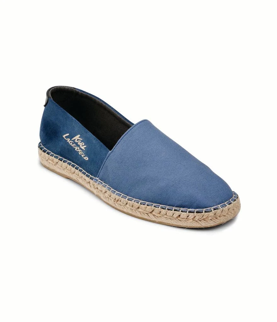 商品Karl Lagerfeld Paris|MEN'S CANVAS & SUEDE ESPADRILLES,价格¥1053,第1张图片详细描述