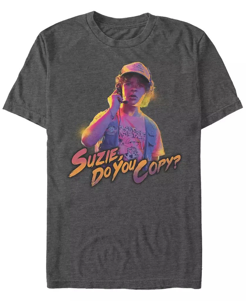 商品FIFTH SUN|Men's Stranger Things Dustin Suzy Do You Copy Short Sleeve T-Shirt,价格¥130,第1张图片