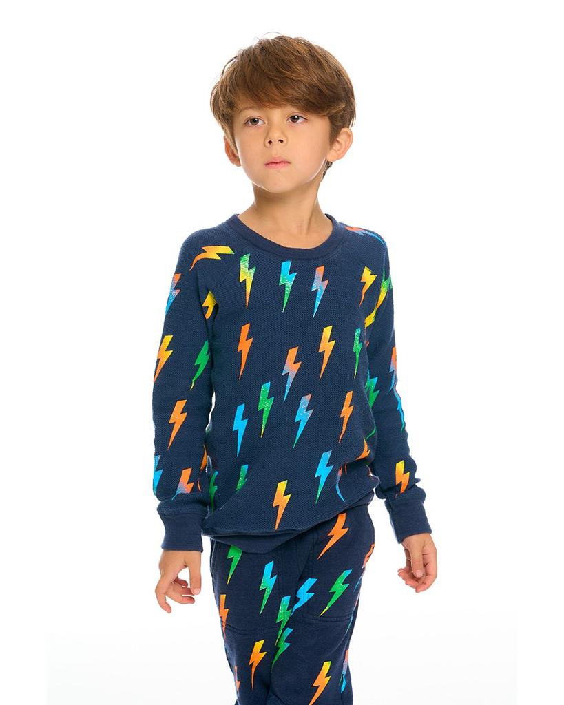 Boys' Lightning Sweatshirt - Little Kid商品第1张图片规格展示