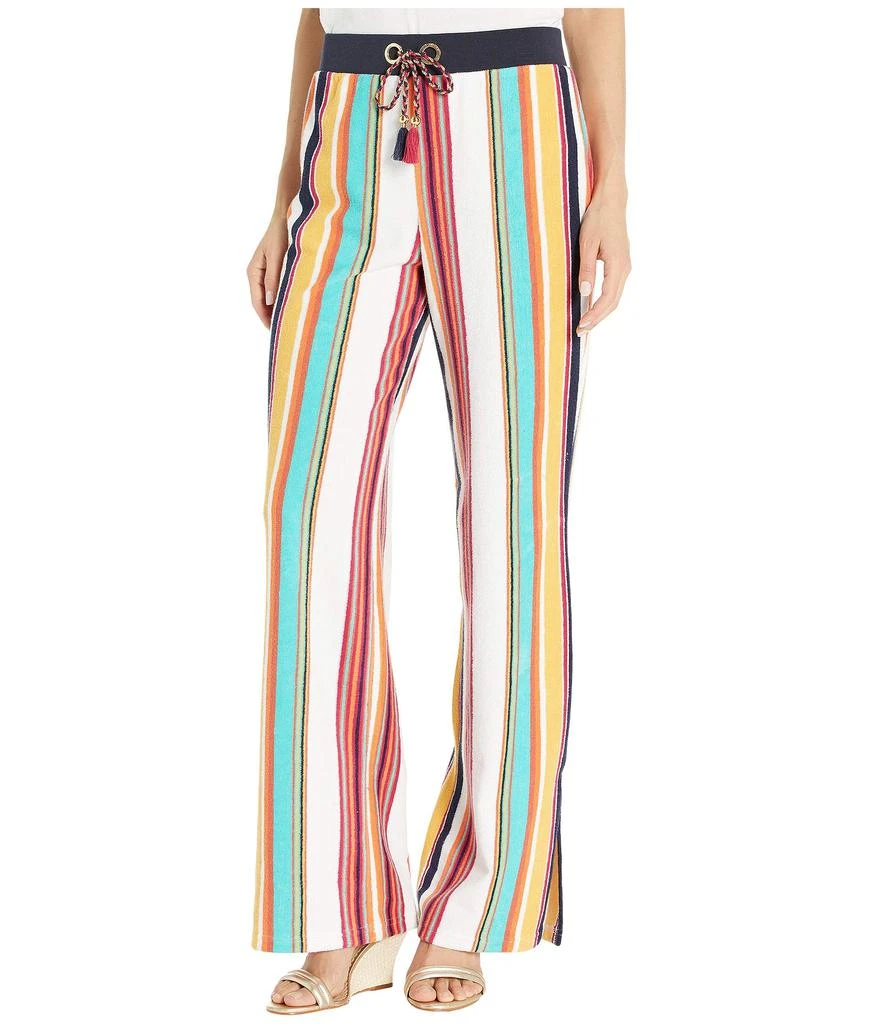 商品Juicy Couture|Maroc Stripe Microterry Track Slit Pants,价格¥404,第1张图片