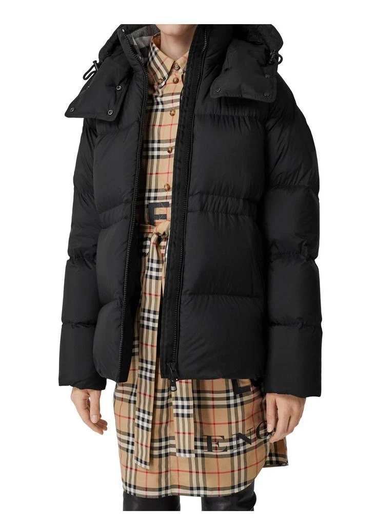 商品Burberry|Detachable hood nylon puffer jacket,价格¥12503,第3张图片详细描述