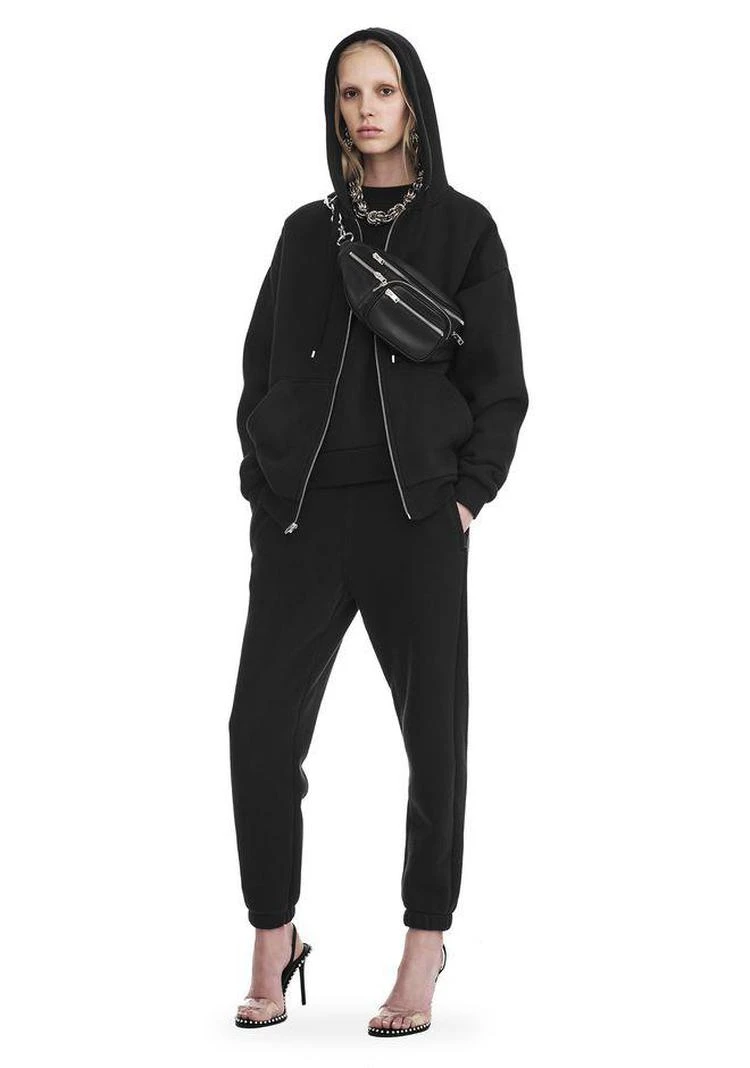 商品Alexander Wang|DENSE 抓绒连帽衫,价格¥1299,第1张图片