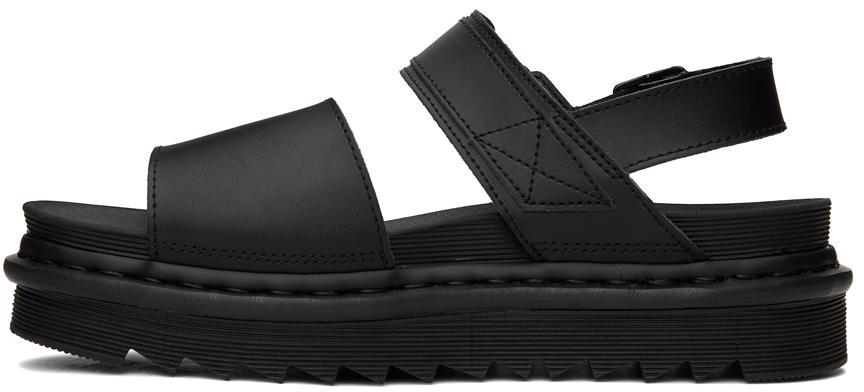 商品Dr. Martens|Black Leather Voss Sandals,价格¥795,第5张图片详细描述