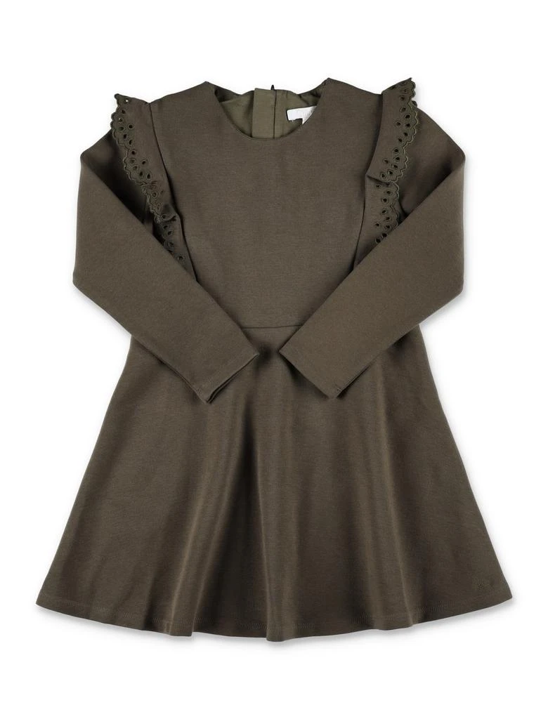 商品Chloé|Chloé Ruffle L/s Dress,价格¥1123,第1张图片