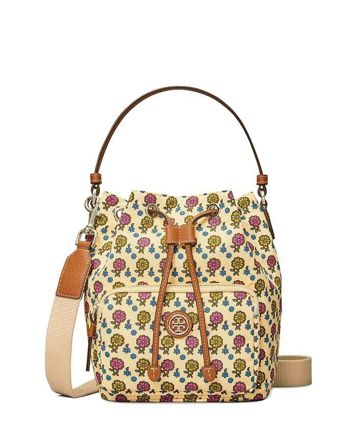 商品Tory Burch|Virginia Printed Mini Bucket Bag,价格¥1718,第1张图片