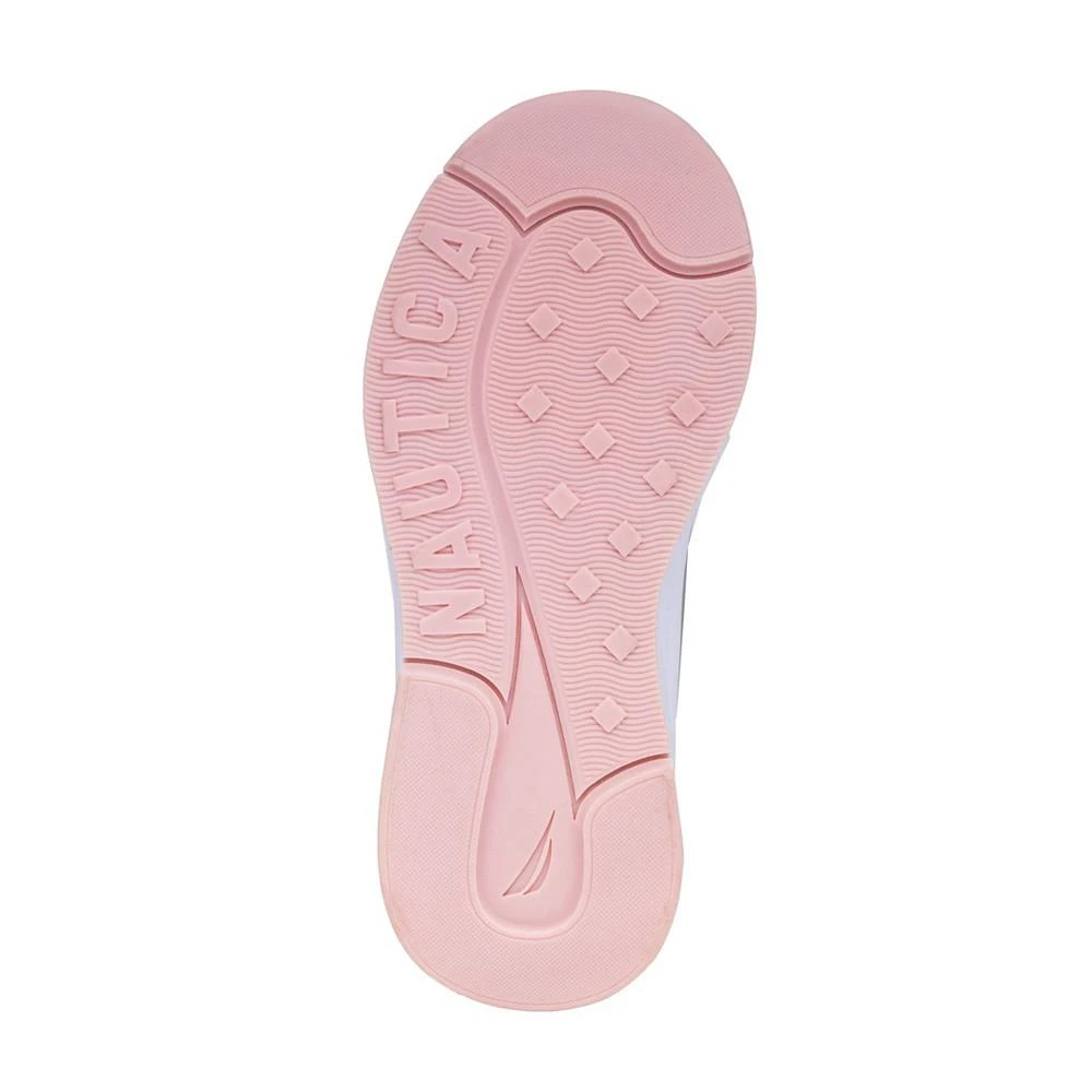 商品Nautica|Little Girls Tupple Casual Glitter Lace Up Sneakers,价格¥177,第5张图片详细描述